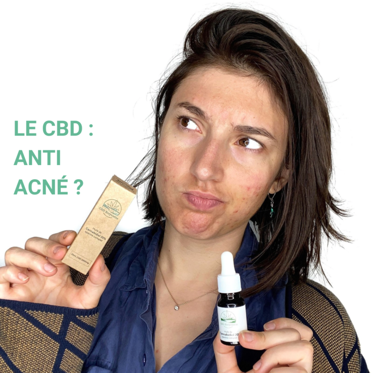 Le CBD : efficace contre l&rsquo;acné ?