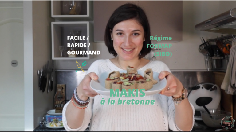 FODMAP/SIBO Recette de Makis à la Bretonne (Tuto Youtube) !
