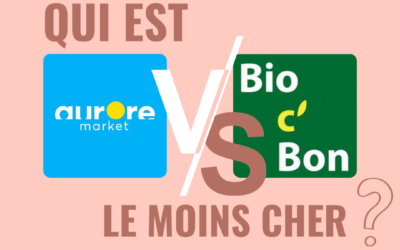 Aurore Market VS Bio C Bon : qui est le moins cher ?