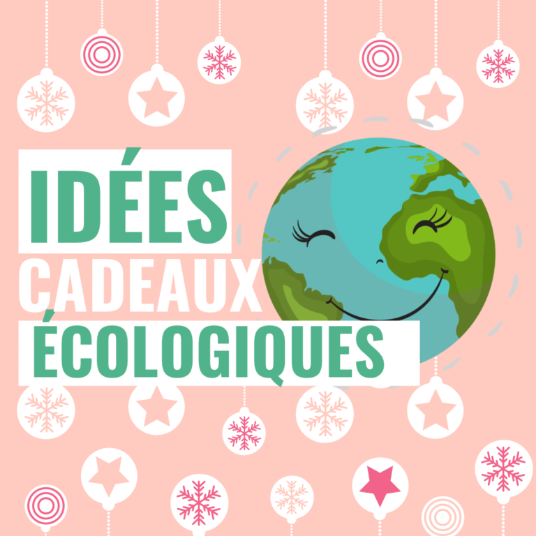 Idées de cadeaux de Noël écologiques !